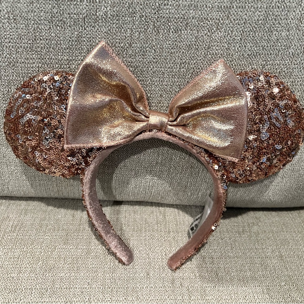 Rose Gold Disney Minnie Ears